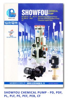 Showfou Chemical Pump - PD-PDF-PL-PLF-PE-PEF-PEB-CF