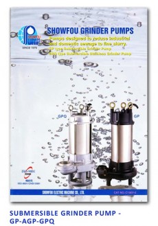 Showfou Submersible Grinder Pump - GP-AGP-GPQ