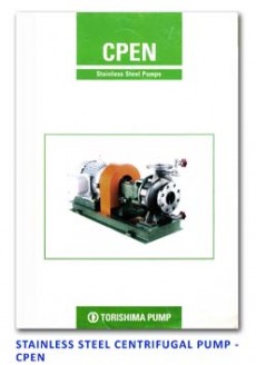 Torishima Stainless Steel Centrifugal Pump - CPEN